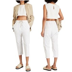 Nili LOTAN CASABLANCA Drawstring Pants • S